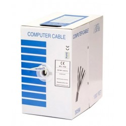 UTP 5E LTECH ryšio kabelis, CU, Eca (ritė 305m)