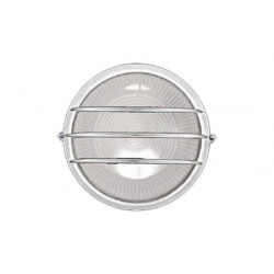 Šviestuvas  60W E27 1306 IP54, baltas, apvalus IEK