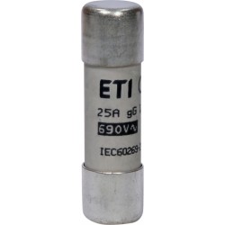 Saugiklis cilindrinis 25A 14x51 CH14 690V Gg