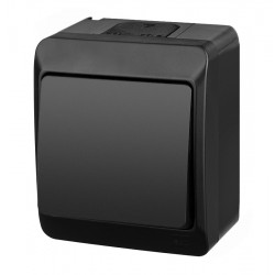 Jungiklis 1kl. perj. Hermes IP44 juodas