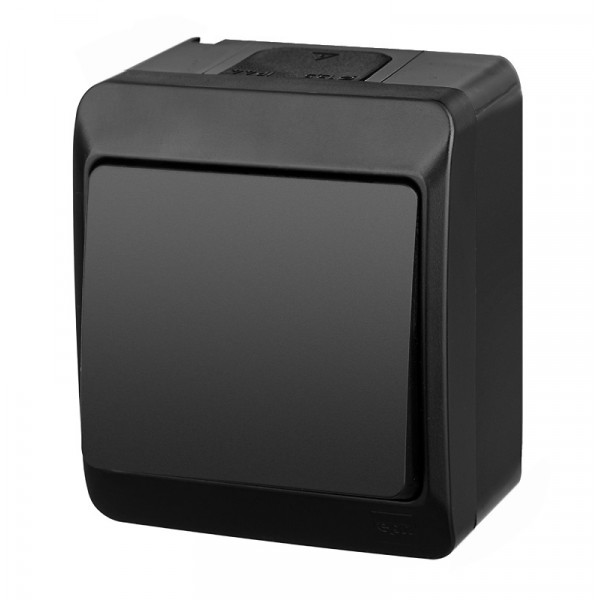 Jungiklis 1kl. perj. Hermes IP44 juodas