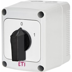 CS 25 10 PN kirtiklis dėžutėje 0-1, 3P dėž IP65