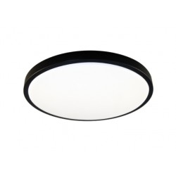 LED šviestuvas 36W 3850Lm 4000K d:395 juodas