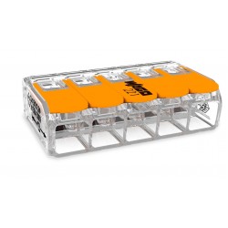 Jungtis Wago .5x0.5-6mm² universali 41A 221-615/15