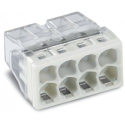 Jungtis Wago  8x0.5-2.5mm² balta 2273-208/50