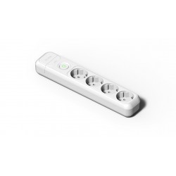 Lizdas 4v. su jungtuku 2528-O baltas Famatel