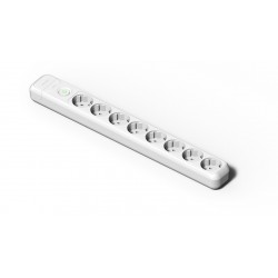 Lizdas 8v. su įžem. ir jungt. 2529 baltas Famatel