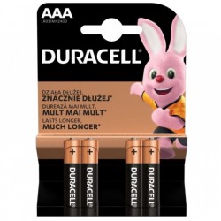 Elementas LR03 1.5V AAA (4vnt) Duracell