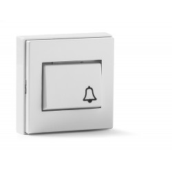 Skambučio mygtukas SLIM 5010-B baltas Famatel