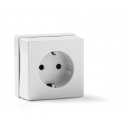 Lizdas su įžem. 5023-B baltas Famatel