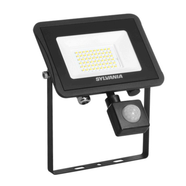LED šviest 43W IP65 5000Lm 840 juodas SYLVANIA PIR