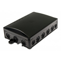  95x157x40 mm IP54 dėžutė juoda /30