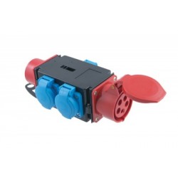 Šakotuvas R-BOX MINI 1x16A5p/1x16A5p; 3x250Vperneš