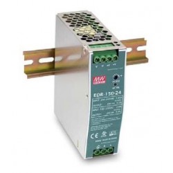 EDR-150-24 maitinimo šaltinis 24V DC 6.5A 150W DIN