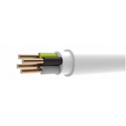  3x  2.5 EXQ Light PRO Cca kabelis beha,balt(100m)