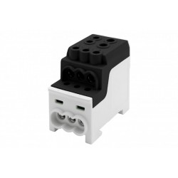 DBR 200A 1x70, 1x35/6x16 sujungimo kaladėlė, juoda