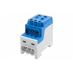 DBR 200A 1x70, 1x35/6x16 sujungimo kaladėlė, mėlyn