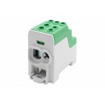 DBR 200A 1x70, 1x35/6x16 sujungimo kaladėlė, žalia