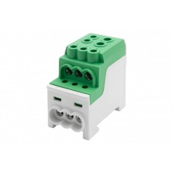 DBR 200A 1x70, 1x35/6x16 sujungimo kaladėlė, žalia