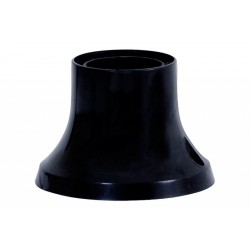 Lempos lizdas E-27 tvirt.prie sienos F4.0134 juod.