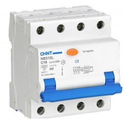 Nuotekio relė+aut.jungiklis 3P+N  C20A 30mA