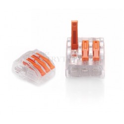 Jungtis spyruoklinė 3x4.0mm* universali PC233