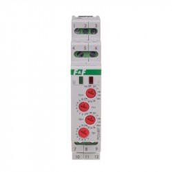PCU-507 laiko relė 230V I=2x8A 2P 2xNO/NC IP20