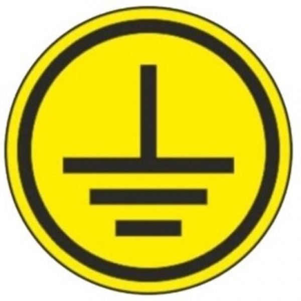 Ženklas 'Įžeminta' 25x25mm 20vnt (lipdukai)