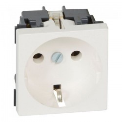 Kištukinis lizdas 1x2P+Ž Mosaic+ 1x(45x45)