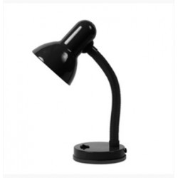 Šviestuvas stalinis E27 s/j h30 d14 juodas