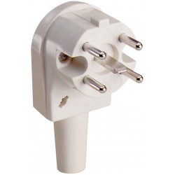 Šakutė 5x16A viryklei PERILEX dramblio kaulo sp.