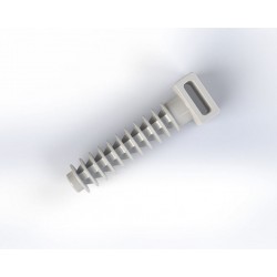 D8x45 Kalamas laikiklis baltas nail.8mm/10vnt