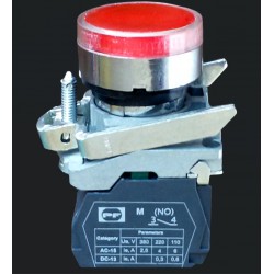 FP LED PCPI raudonas 1NC IP40 24V jungiklis