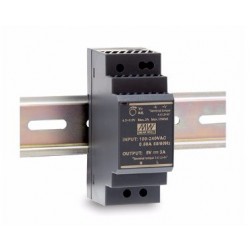 HDR-30-24 mait.šaltinis 24V 1.5A DIN Mean Well