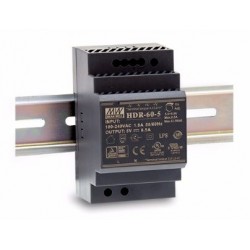 HDR-60-12 maitinimo šaltinis 12V DC 4.5A 108W DIN