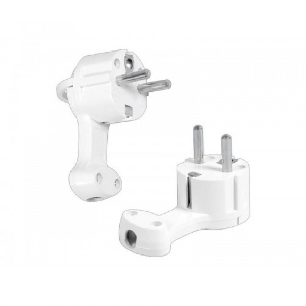 Kištukas s/ž kampu balt plonas atram WT-16UP JONEX