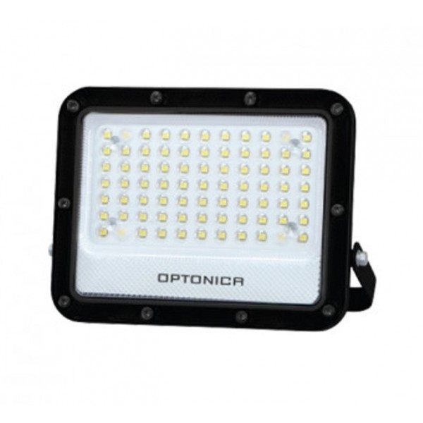  50W LED prožekt. SMD 100lm/W 90* IP65 6000K juod