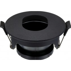 LED šv.G10. IP20.p/t Spotlight Fixture,juodas