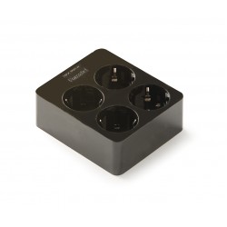 Lizdas 4v. su įžem. 2504-N juodas Famatel