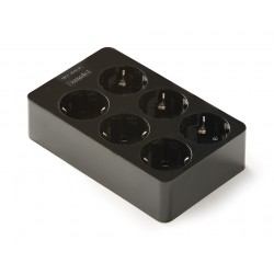 Lizdas 6v. su įžem. 2506-N juodas Famatel