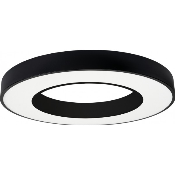 LED lubų šv. PD64-A2 /36W/230V,3000K žiedas,juodas