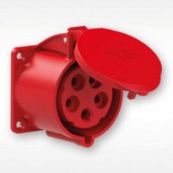 Lizdas 5Px16A 6h IP44 raudonas PCE 315-6