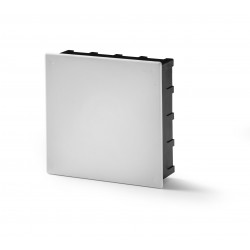 Dėžutė 200x200x60 IP30 į betoną 3204 Famatel juoda