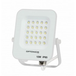  10W LED prožekt. SMD2700K Floodlight IP65 baltas