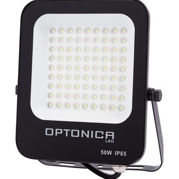  50W LED prožekt. SMD6000K Floodlight IP65 juod.