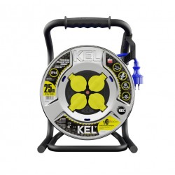 Ilgiklis ritė KEL 25m 4x16A H07RN-F 3x2,5 Gelt gum