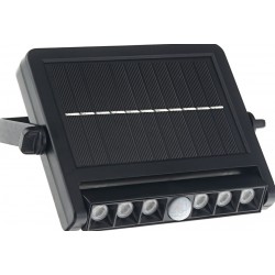 LED prož.saulės bater. 3.2V/2Ah 500Lm PIR IP54