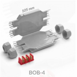 BOB- 4 hermetinė sujungimų dėžutė 3x4 mm
