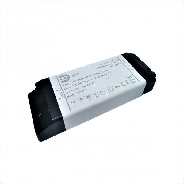 LED mait. šaltinis 100W 12V 8.3A Regular