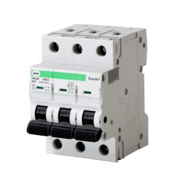 FB3-63 3P D 16A 10kA EVO automatinis jungiklis